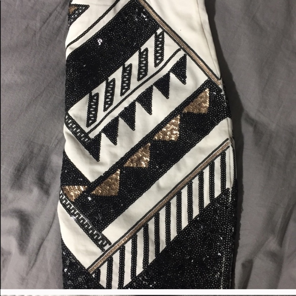 Express- Womans Sequence Mini Skirt - image 5